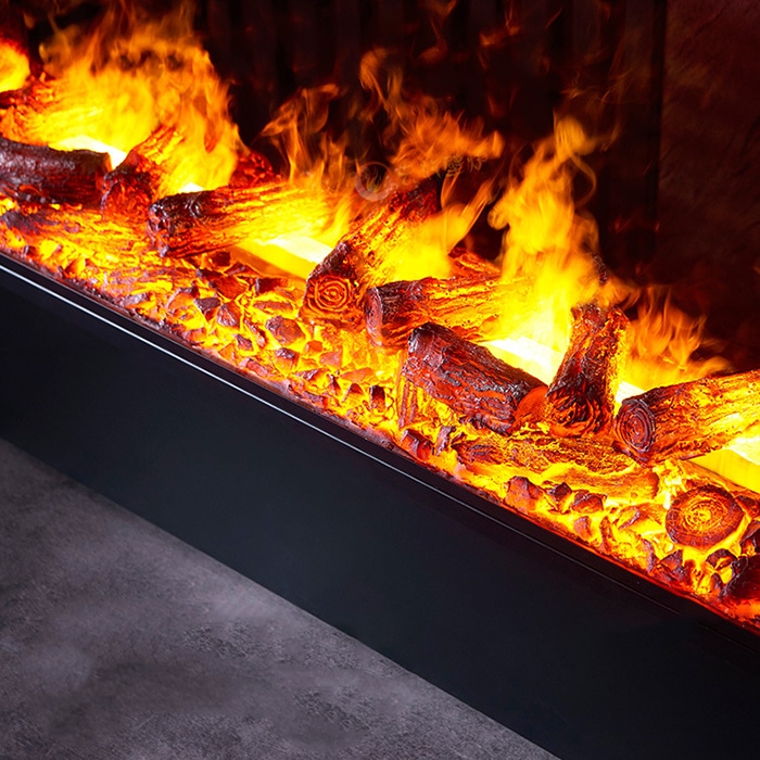 fake fireplace