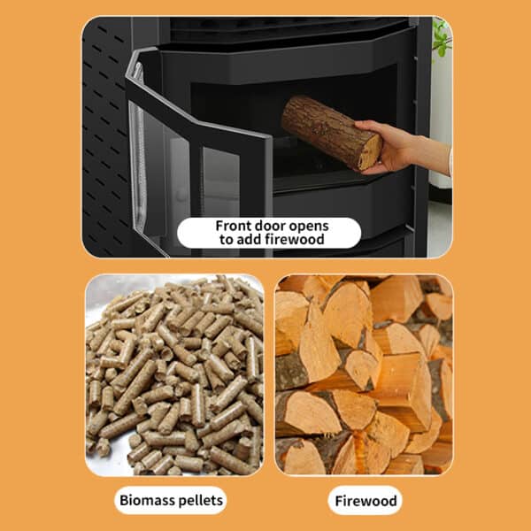 stufa intelligente a casa senza fumo stufa a pellet (1)