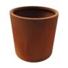 corten steel round plant pot