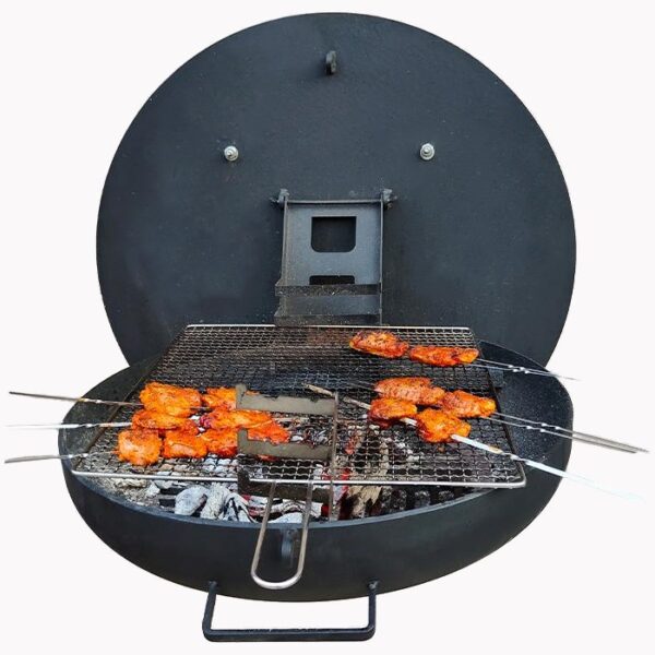 barbacoa plegable de pared