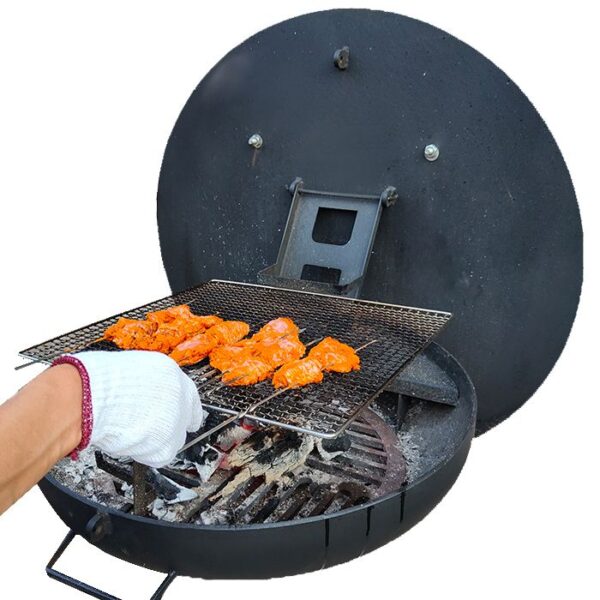 barbacoa plegable de pared