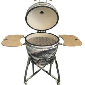 21-calowy ceramiczny grill węglowy do grillowania na zewnątrz