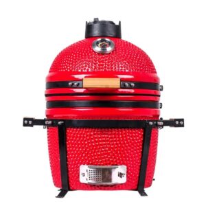 parrilla kamado portátil de sobremesa de 15 pulgadas