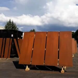 niestandardowe panele corten