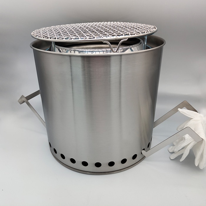 chimenea de pellets