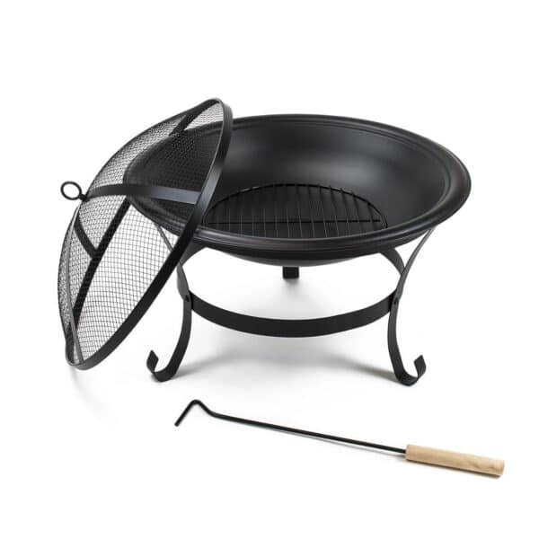 Barbacoa de metal de 21 pulgadas