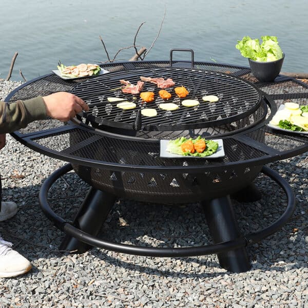 parrilla redonda de 45 pulgadas
