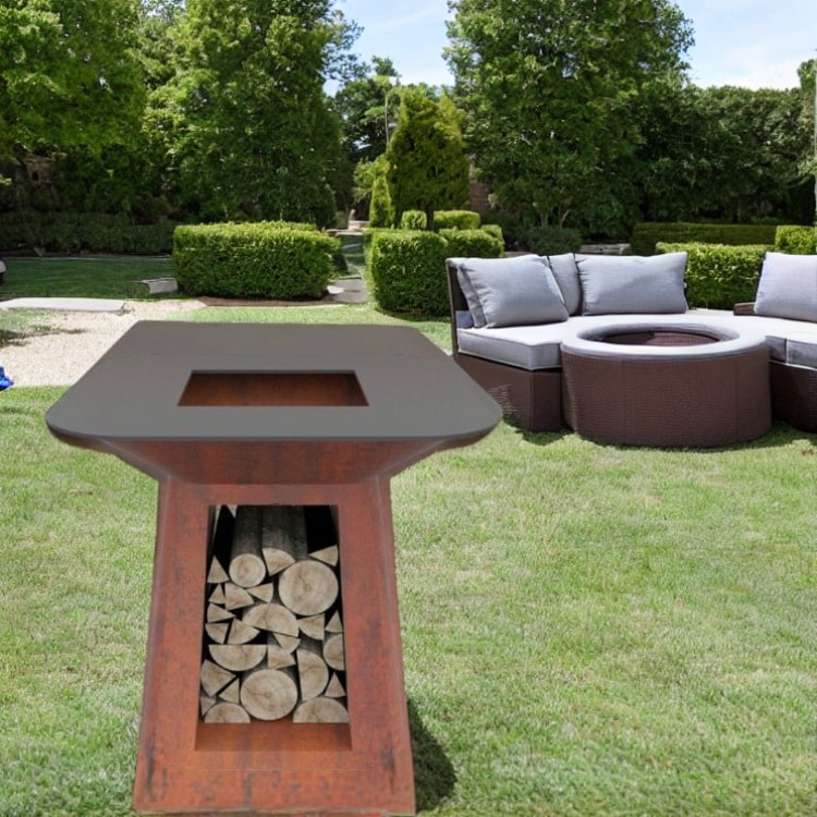 Duradera parrilla de acero corten: Bajo Mantenimiento y Diseño Moderno