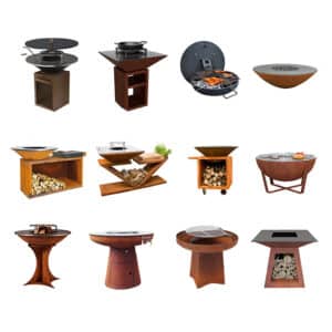 Durable_Corten_Steel_BBQ_Grill_Low_Maintenance_&_Modern_Design