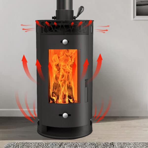 chimenea vertical