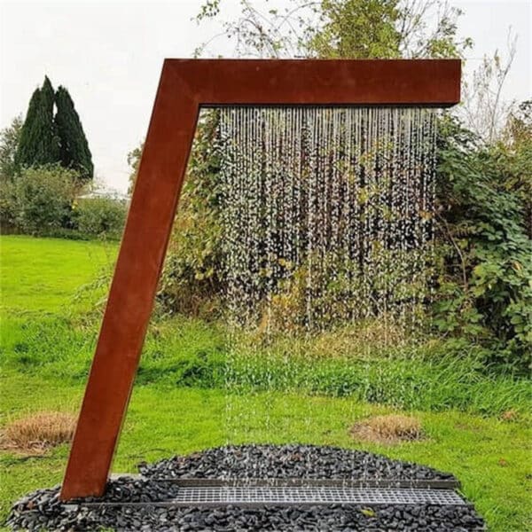 Custom_Corten_Steel_Outdoor_Water_Wall