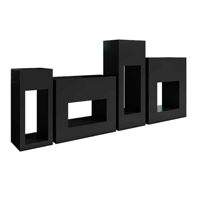 aluminum planters