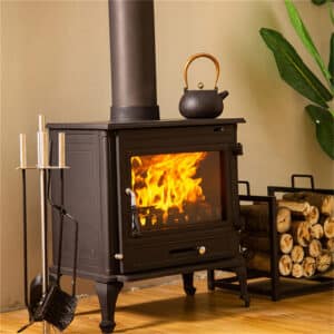 Wood Burning Fireplace Freestanding Indoor